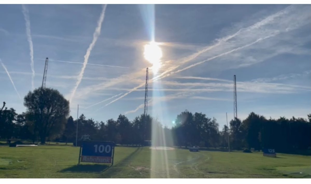 Indrukwekkende beelden plaatsing nieuwe masten driving range 